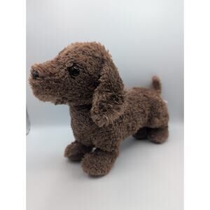 Ty Classics Collection Frank the Dachshunk Wiener Dog Plush Stuffed Animal Toy